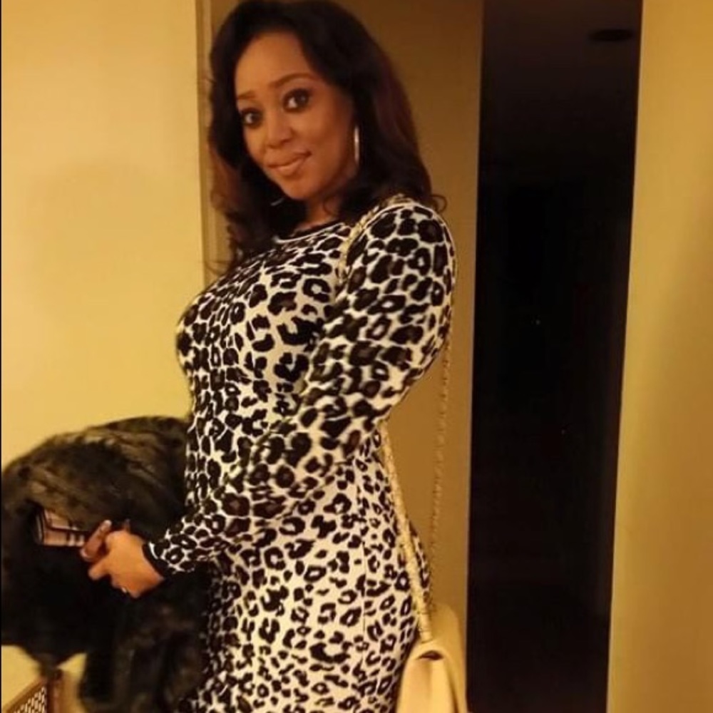 A.l.C fitted leopard print dress!!!